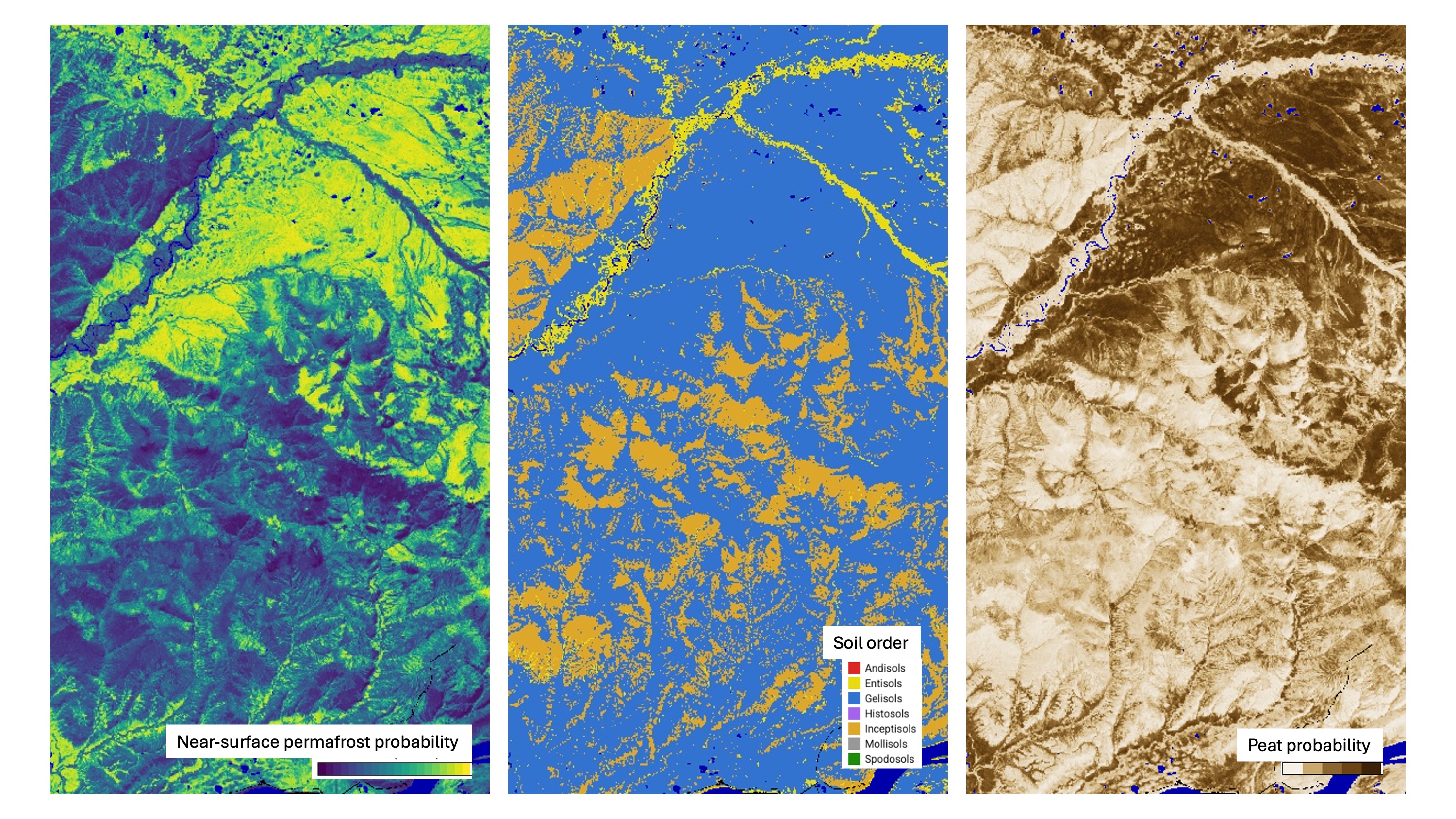 Preliminary framework for Alaska Soil Databank map products