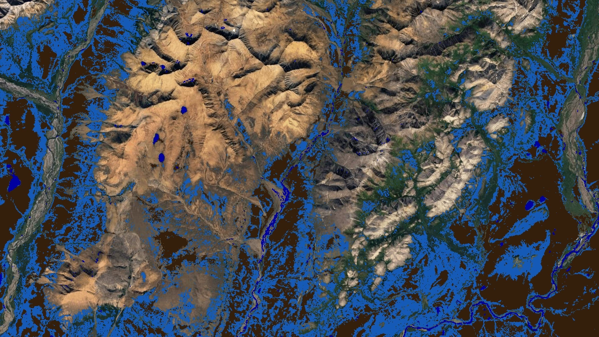 Mapped Alaska soil and near-surface permafrost information